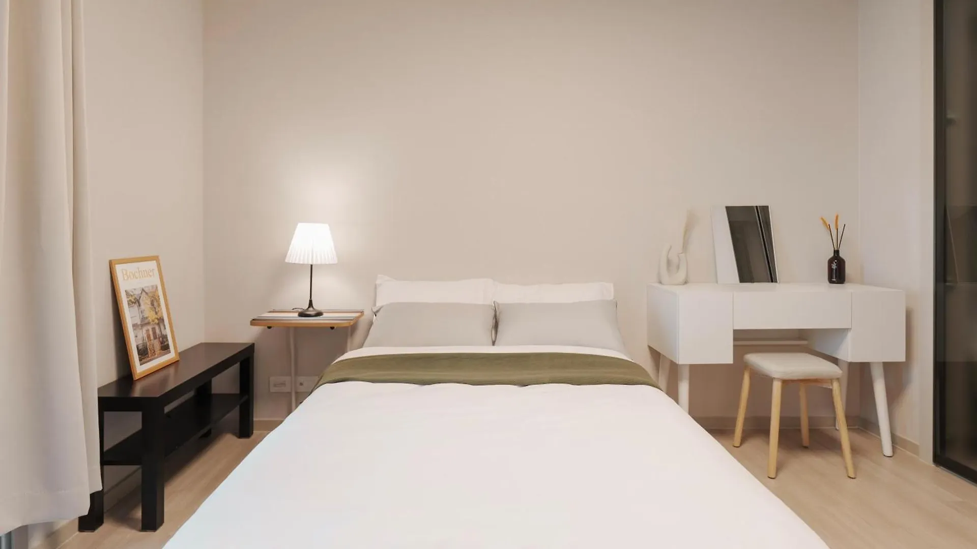 인천 인하대역 풀옵션 2룸 공항과 송도 가까운 고층 뷰가 멋진집 Apartment South Korea